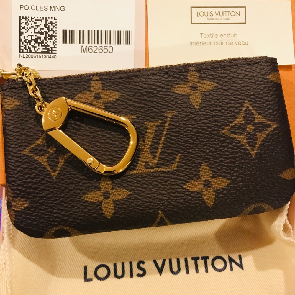 Louis Vuitton monogram key clay
